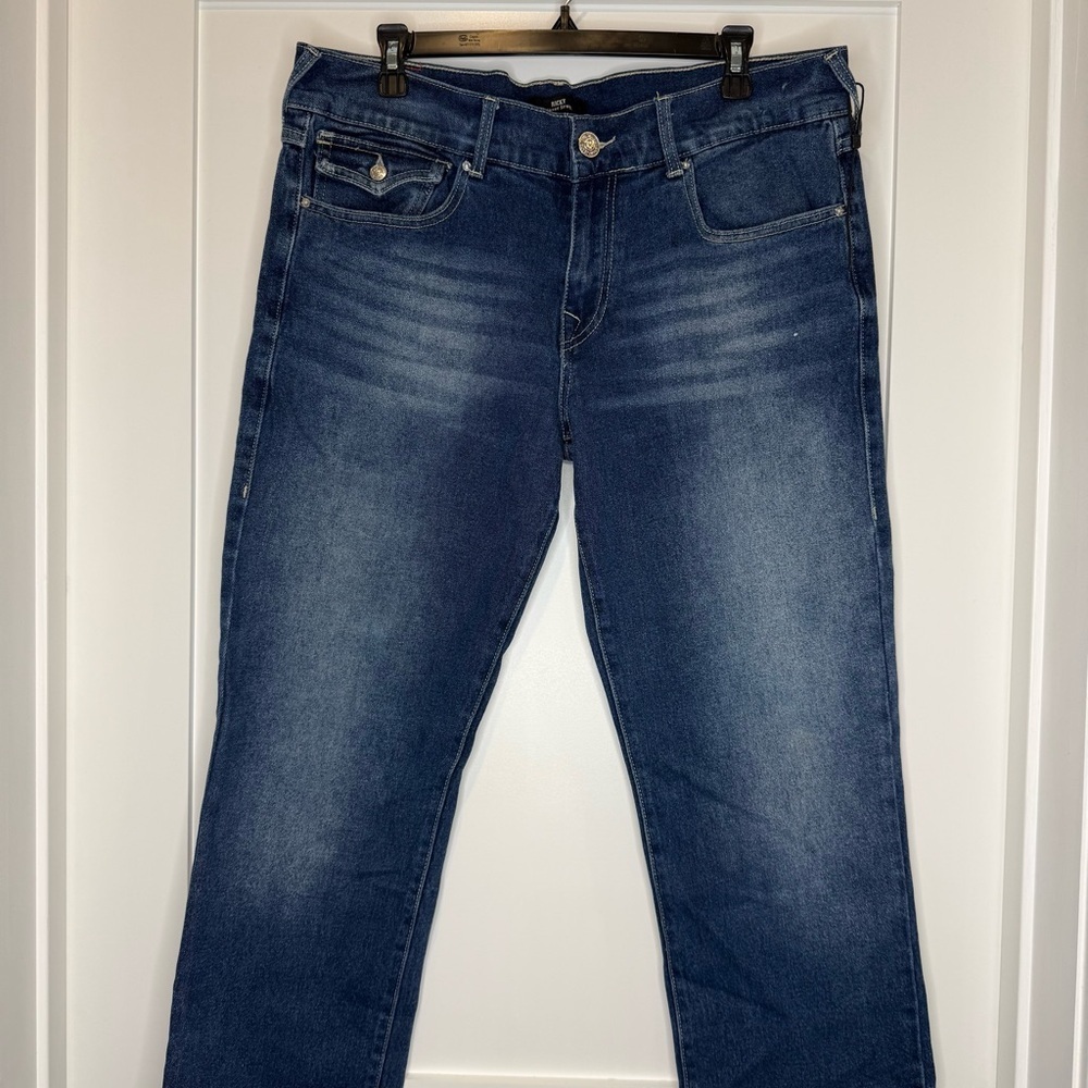 True Religion Ricky Relaxed Straight Size 34 - Picture 2 of 16